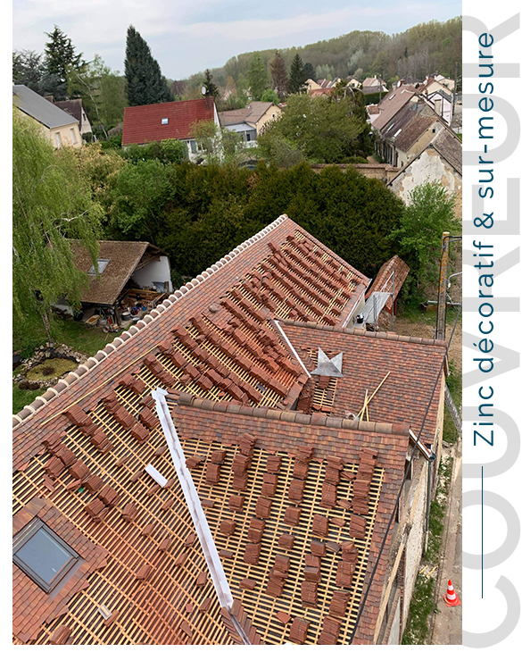 zinguerie sur mesure près de Chartres